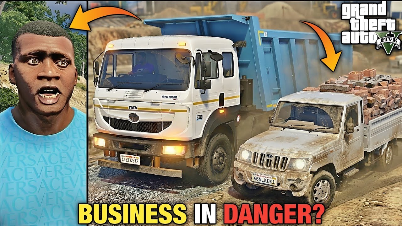 New Business Ke Sath Ye Kya Hua 🤯😱 Signa Vs Bolero Pickup Ki Ladai 🤬 ( GTA 5 Mods)