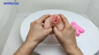 Premium Masturbator Daria - Realistik Dokulu Oral Anal Vajinal 3 in 1 Titreşimli Suni Vajina