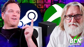 MICROSOFT comprara STEAM? 🔥 Alianza Xbox y Valve