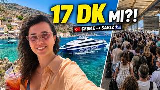 Sakız Adası 17 Dakika Ama… Geçişte Bizi Ne Bekledi? 🇬🇷
