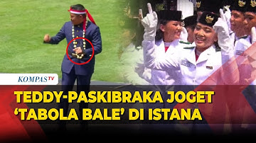 Genggam Walkie Talkie! Seskab Teddy-Paskibraka Joget 