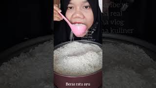 Dyma Kuliner Asmr Raw Rice Eating Makan Beras Mentah