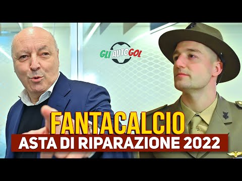 FANTACALCIO - L'ASTA di RIPARAZONE 2022