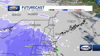 News 9+: More than 6 inches of snow possible for many this weekend; NH road crews preparing for s… screenshot 2