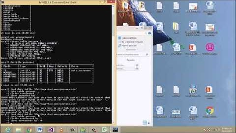 Importar datos de otras  fuentes a mysql, desde consola