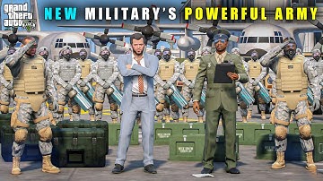 GTA 5 : NEW POWERFUL MILITARY FORCE IN LOS SANTOS ||  BB GAMING