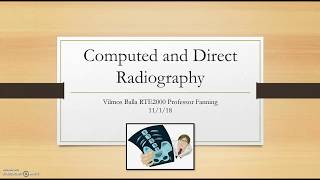 Computed vs Direct Radiography