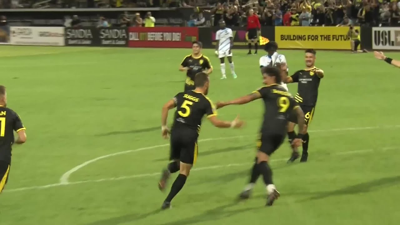 Josh Suggs with a Goal vs. Colorado Springs Switchbacks FC