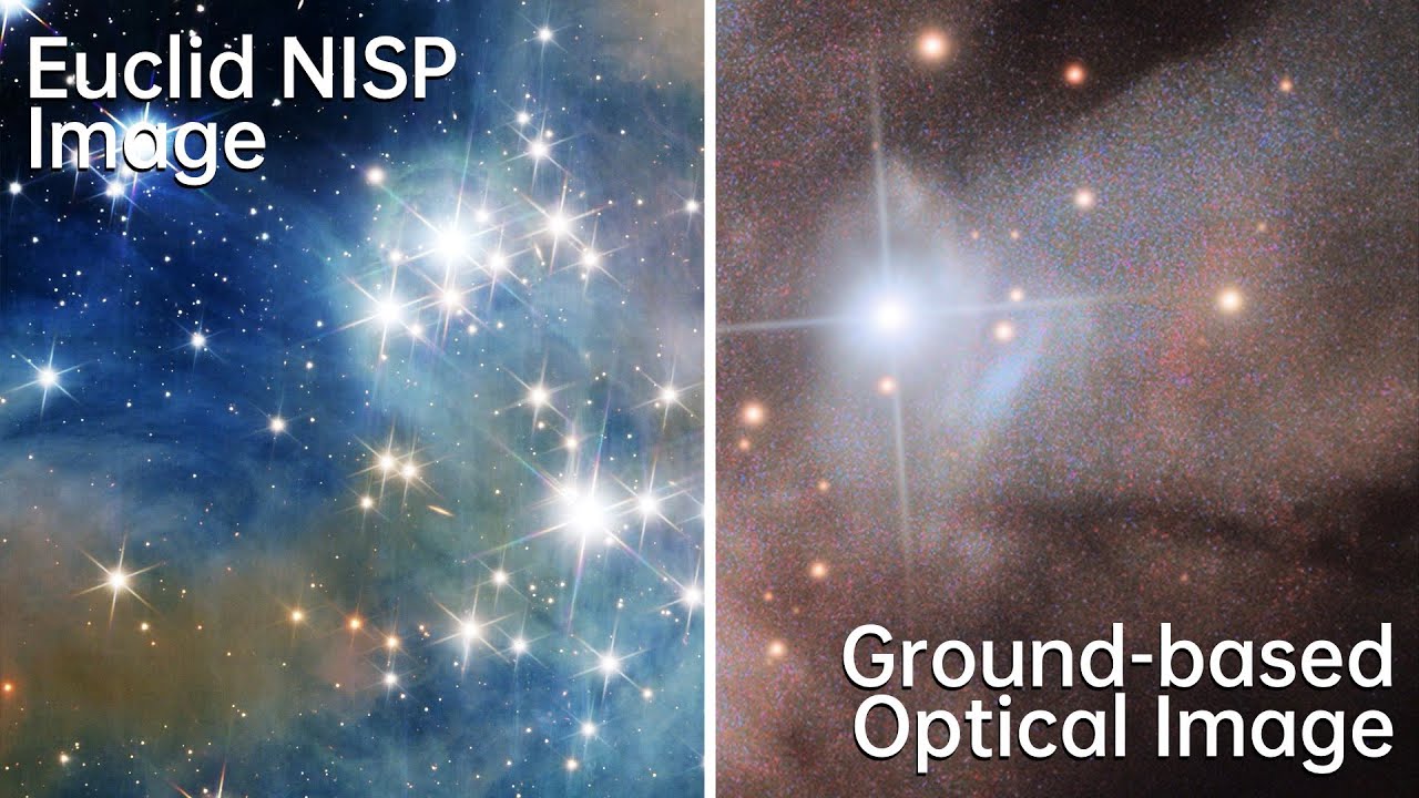Infrared vs Optical: Euclid reveals what lies within and behind the ...