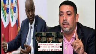 Prezidan Jovenel Moise e Senatè Edo Zenny Te Pataje Panse E Dokuman Sou Kesyon 3 Machann Blackout Yo