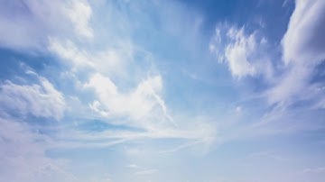 Fast Moving Clouds Timelapse Stock Video