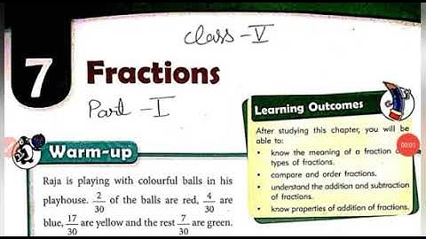 Class 5 Maths | Chapter 7 Fractions Part 1 | MKD Agrim Academy