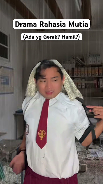 DRAMA “ADA YG GERAK? HAMIL?” || TikTok @syrlrmd