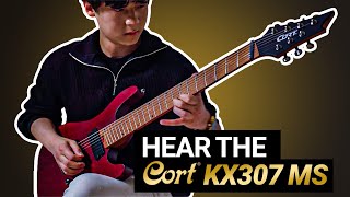 Hear The Cort KX307 Multi Scale Electric Guitar