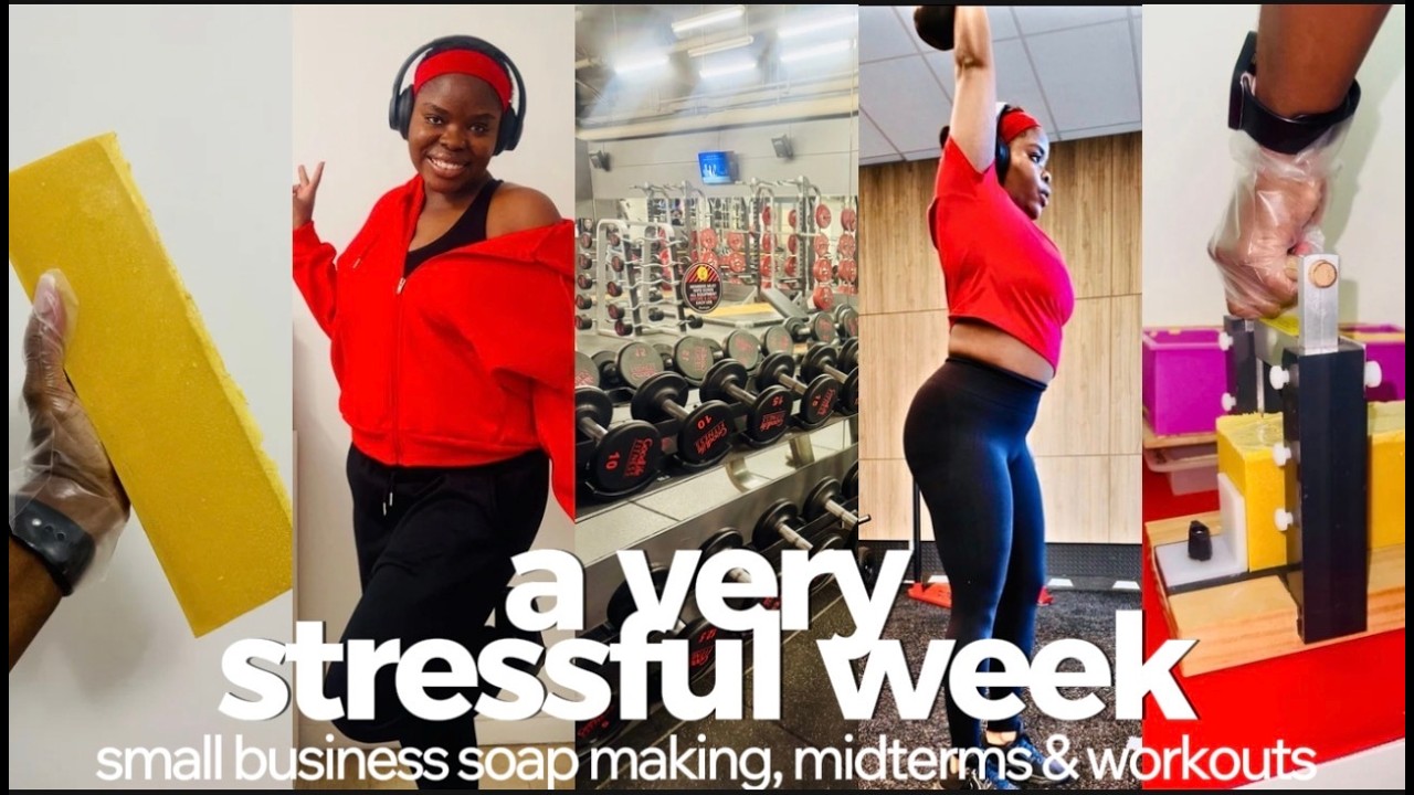 I Almost Didn't Make It! | Shein Haul, Making Turmeric Kojic Acid Soap, Workouts & Midterms