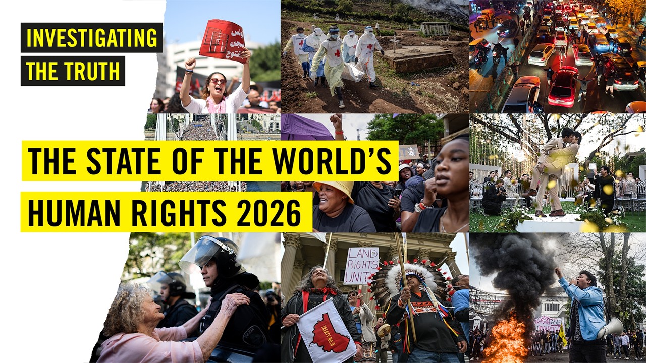 Amnesty Launches Annual Report on the State of Human Rights Worldwide

