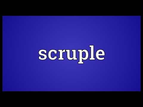 Header of scruple