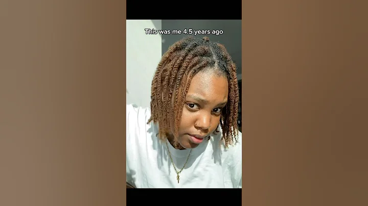 4.5 Year Loc Journey😍 Starter Locs vs Waist Length #locgrowth #locjourney