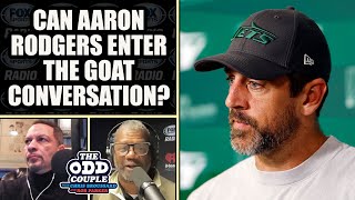 Does Aaron Rodgers Enter the GOAT Debate With an MVP and Super Bowl Win? | THE ODD COUPLE