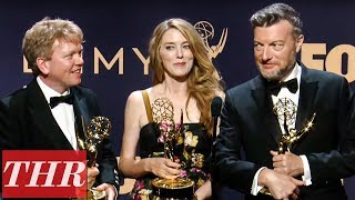 Emmy Winners for 'Black Mirror: Bandersnatch' Full Press Room Speech | THR