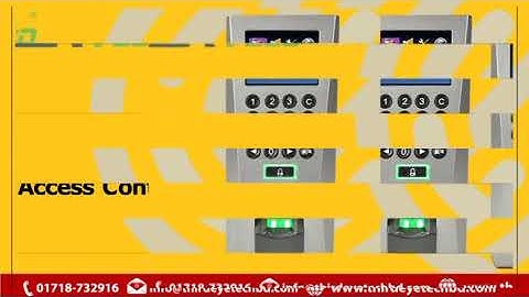 ZKTeco F18 Price In Bangladesh