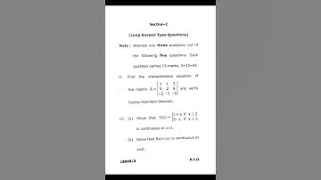 #CCSU#BCA-101 # Mathematics  #Sem-Ist #Dec -2024#