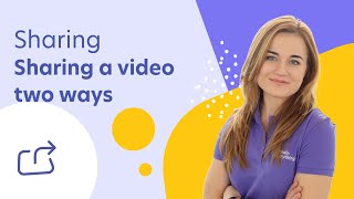 Sharing a Video