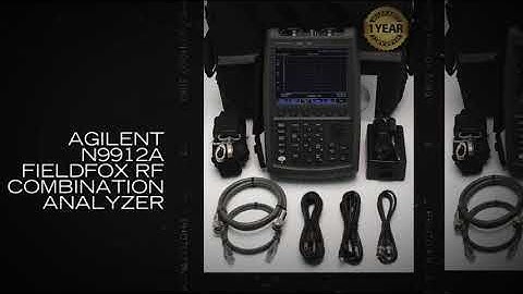 Agilent N9912A FieldFox RF Combination Analyzer