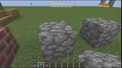 ハーフブロックと普通のブロックと鏡でできる城 ハーフブロックと普通のブロックと鏡でできる城