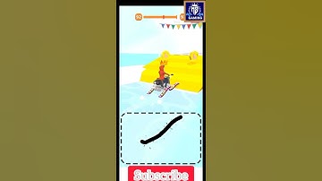 Scribble rider gameplay #level92  Android and iOS games #Shorts