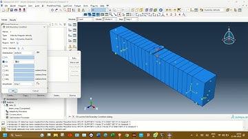GFRP/CFRP wrapping beam modelling in ABAQUS || Four-point bending 3