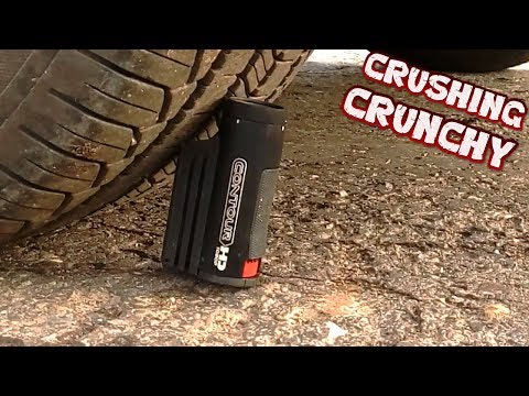 Видео: Experiment Car vs Action Camera vs Spiderman / Crushing Crunchy vs Car