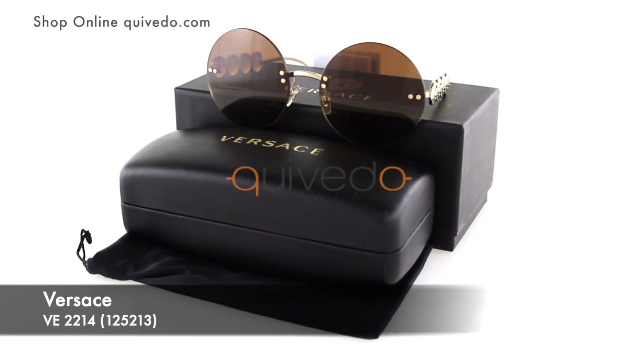 Eyewear Versace 2214 Versace VE2214 Gold-Grey Gradient 