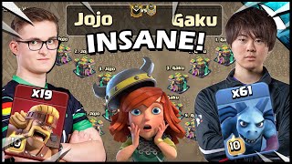 PRO USED 61 Minions vs Town Hall 14!! Jojo vs Gaku War!