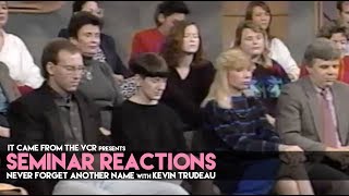 SEMINAR REACTIONS: Never Forget Another Name with Kevin Trudeau