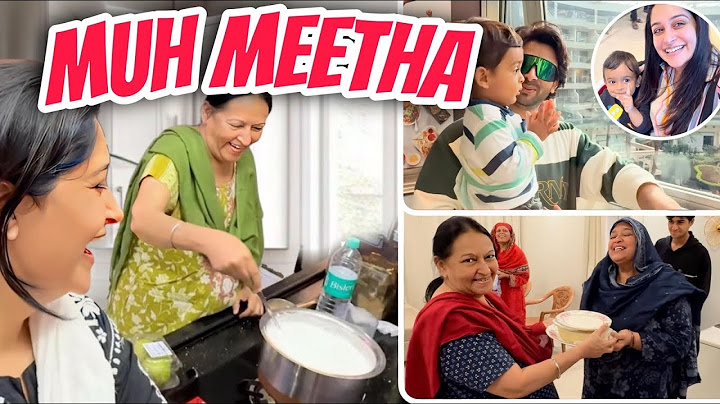 ‘Muh Meetha’ Mummy ki taraf se | Shes the Happiest| Allhamdulillah ❤️