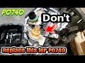 WARNING, Do not replace the Torque Convertor Clutch Solenoid for P0740 in the 62TE. Here's why.