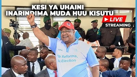🔴🅻🅸🆅🅴 HakiTv: Kesi ya  Lissu Inaunguruma muda huu  Mahakamani Kisutu Julai 15, 2025 inaendelea