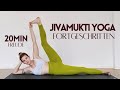 Jivamukti yoga flow 20 min  seitbeugen jivamukti