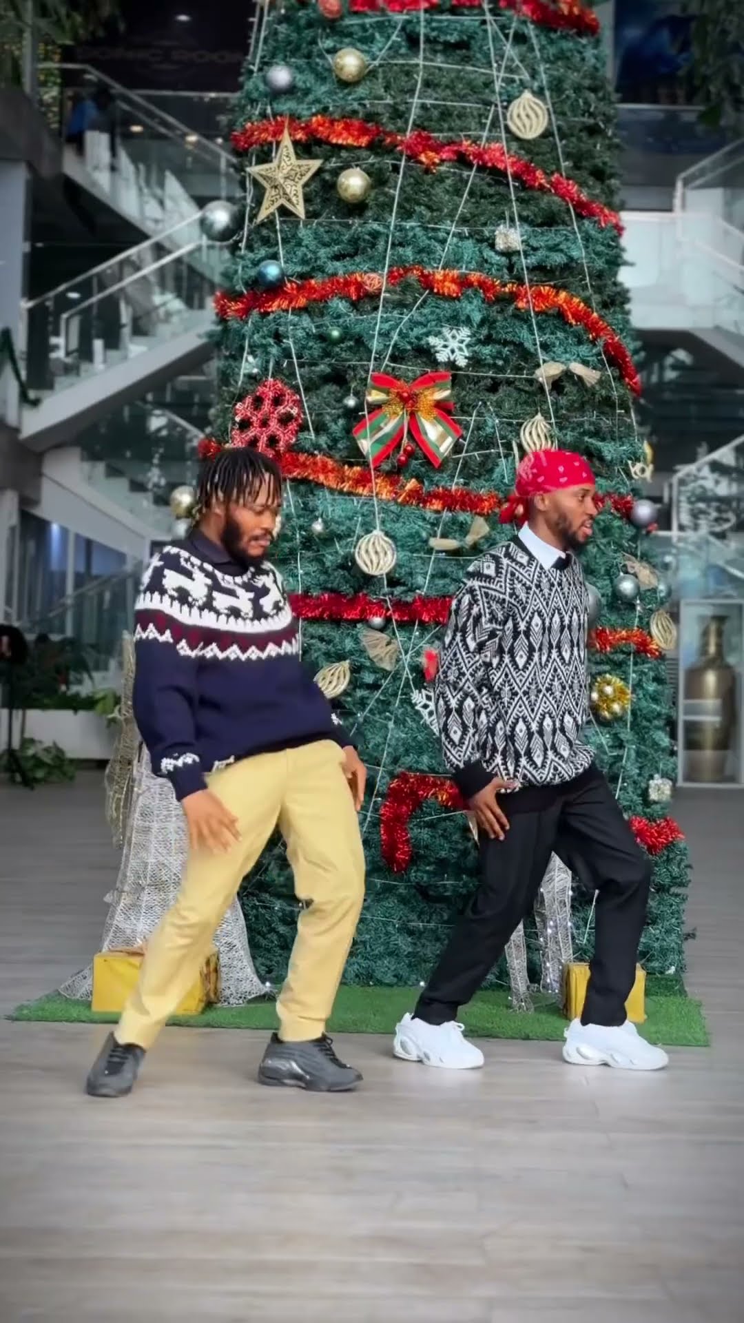 Christmas energy still going strong! ?? Watch us bring the vibes!