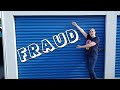 I BOUGHT A CREDIT CARD SCAMMERS STORAGE UNIT!