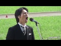 【現地撮影・高音質】第８３回東京優駿・桐谷健太さんによる国歌独唱 National Anthem of Japan.
