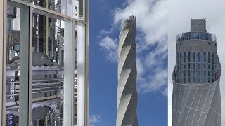 TK Elevator Testturm Rottweil - Reportage - thyssenkrupp-MULTI, Panorama-Aufzug, Konferenzraum 220 m