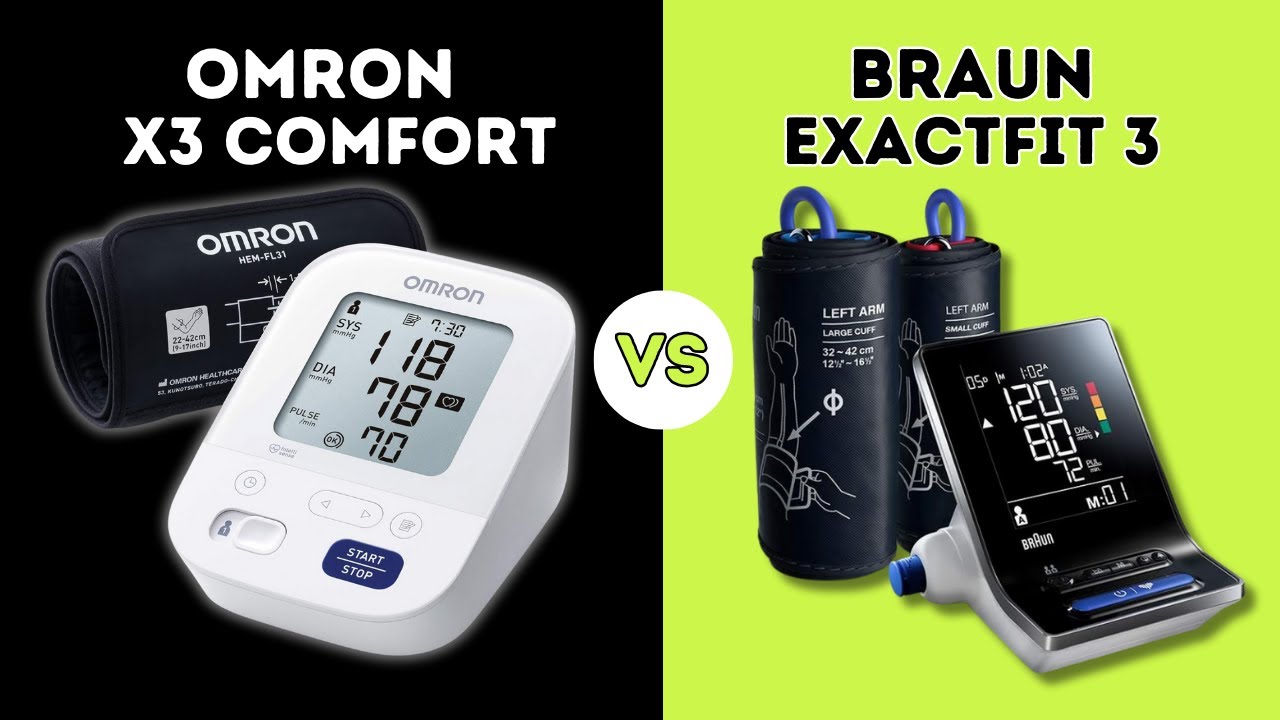 OMRON X3 Comfort Vs Braun ExactFit 3 Cu l Es El Mejor Tensi metro omron-x3-comfort-vs-braun-exactfit-3-cu-l-es-el-mejor-tensi-metro