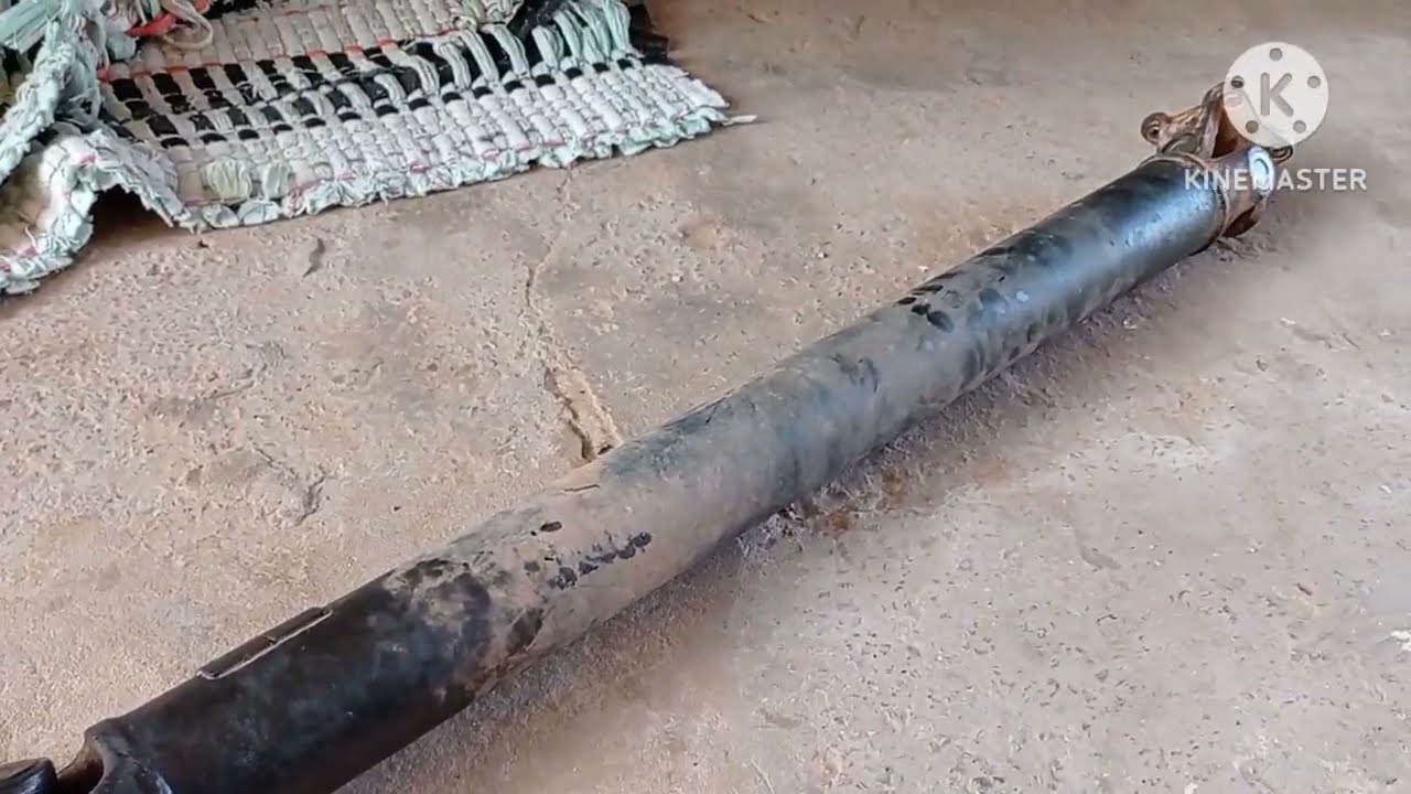 trocando cruzeta e rolamento de centro L200 Sport outdoor em casa