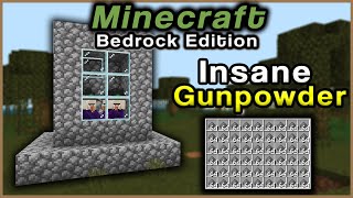 MUST WATCH Witch Gunpowder Farm +(Test & Result) for Minecraft Bedrock 1.20