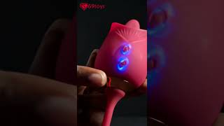 🌹✨Rose Clit Licking 4-in-1 Thrusting Vibrator | 69toys💖