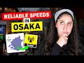 Japan eSIM With Unlimited Data: Reliable Speeds in Osaka
