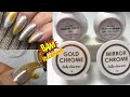 Testing Out More Chrome Powders / Daily Charme Chromes  &amp; Dish Soap Bubble Nails