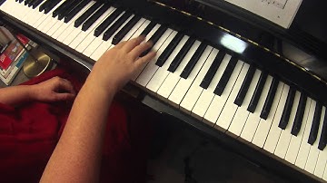 F melodic minor scale  |  2 octaves on piano  |  right hand